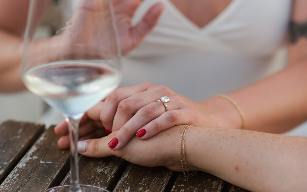 Marriage proposal in italy