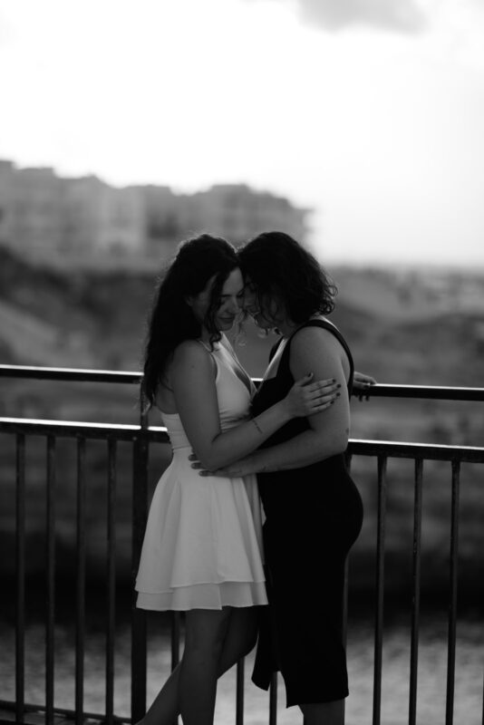 same-sex couple marriage proposal in Italy