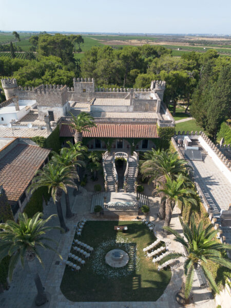 castle wedding puglia